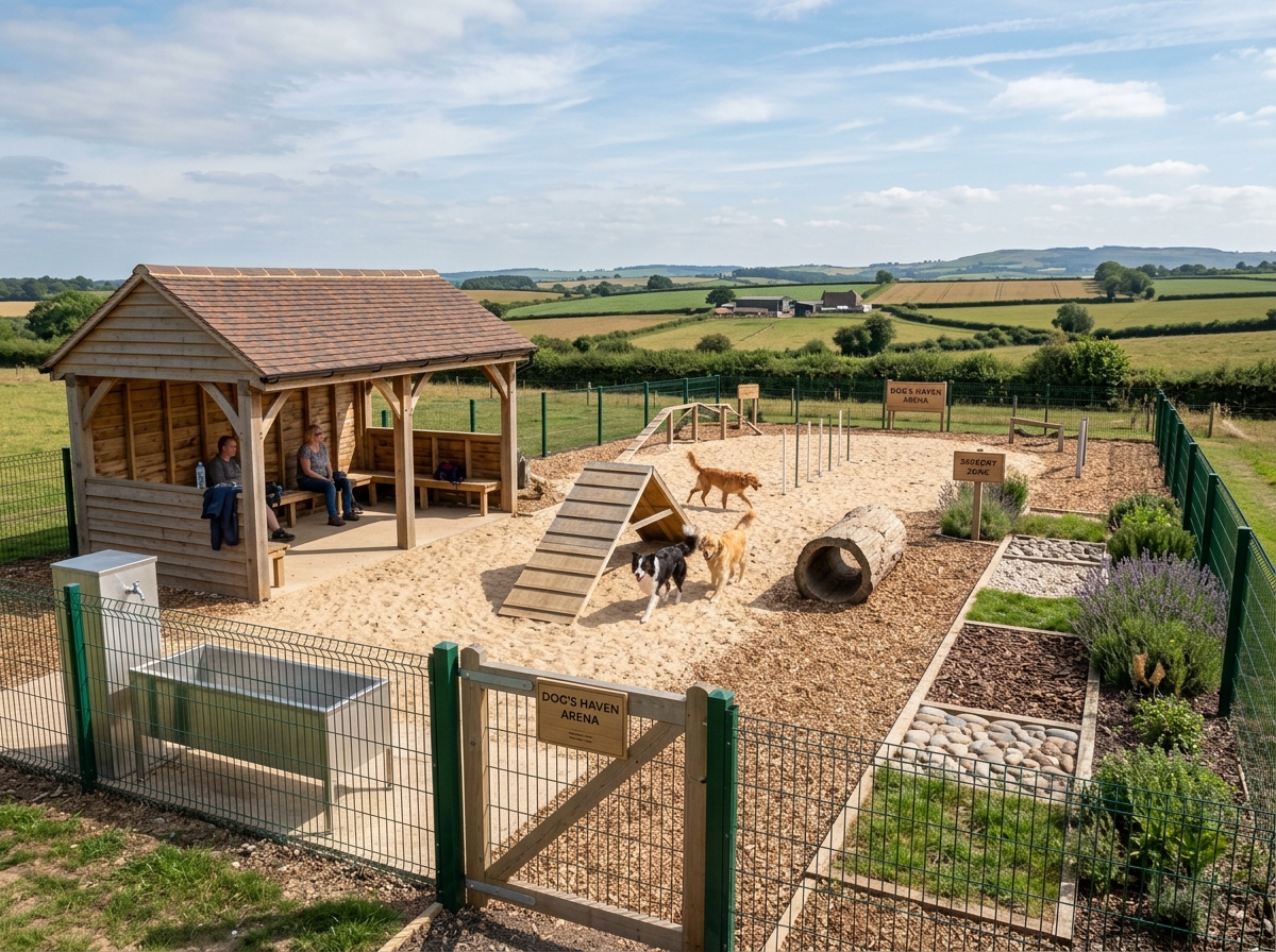 Mud-Free Sand Pit and Sensory Agility Arena